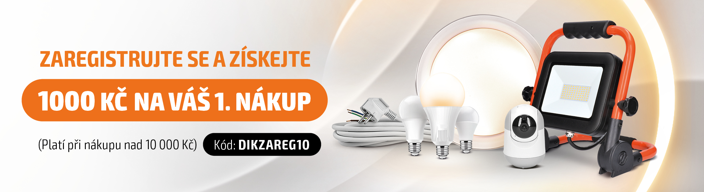 Zaregistrujte se a zskejte 1000 K na 1. nkup