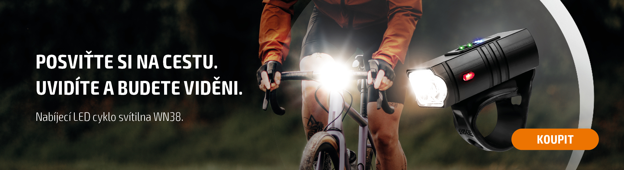 Nabjec LED cyklo svtilna WN38