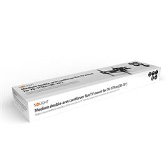 Solight střední dvouramenný konzolový držák pro ploché TV, 76cm - 177cm (30" - 70")