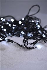 Solight LED vánoční řetěz, 500 LED, 50m, přívod 5m, IP44, bílá