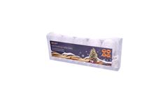 Solight LED řetěz vánoční koule bavlněné, 10LED, 1m, 2x AA, IP20 