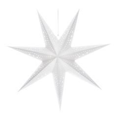 Solight LED vánoční hvězda, závěsná, 60cm, 20x LED, časovač, 2x AA