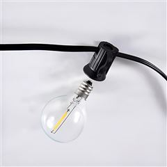 Solight LED venkovní řetěz s žárovkami, 10 žárovek, 5m+3m, 500lm, teplá bílá