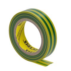 Solight izolační páska, 15mm x 0,13mm x 10m, žlutozelená