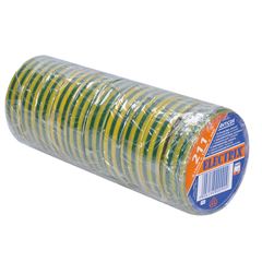 Solight izolační páska, 15mm x 0,13mm x 10m, žlutozelená