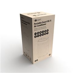 Solight mobilní klimatizace 12000 BTU, smart WiFi, chlazení, odvlhčování, ventilátor