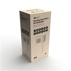 Solight mobilní klimatizace 9000 BTU, smart WiFi, chlazení, odvlhčování, ventilátor_použité zboží