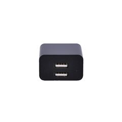 Solight USB nabíjecí adaptér, 2x USB, 3100mA max., AC 230V, černý