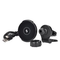 Solight magnetický držák MagSafe do auta s bezdrátovým nabíjením Qi 15W