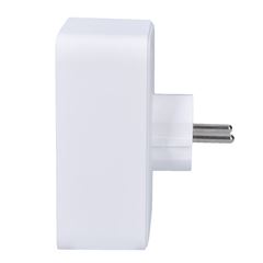 Solight rozbočka 1x 16A + 2x 2,5A, 2xUSB A+C rychlonabíječka 20W PD, bílá, vypínač