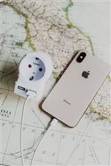 SKROSS cestovní adaptér s USB do Velké Británie, typ G