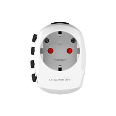 SKROSS cestovní adaptér PRO, univerzální, uzemněný