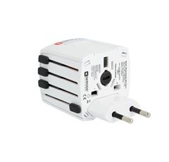 SKROSS cestovní adaptér MUV Micro, univerzální, neuzemněný