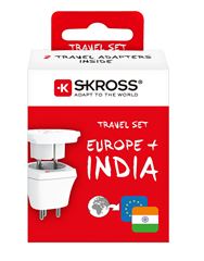 SKROSS cestovní adaptér do Indie, typ D