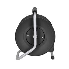 Solight prodlužovací přívod na bubnu, 1 zásuvka, 25m, černý kabel, 3x 1,5mm2