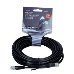 Solight UTP CAT.5E kabel, RJ45 konektor - RJ45 konektor, 10m