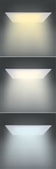 Solight LED mini panel CCT, podhledový, 24W, 1800lm, 3000K, 4000K, 6000K, čtvercový