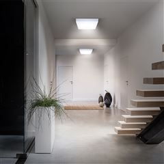 Solight LED mini panel CCT, přisazený, 18W, 1530lm, 3000K, 4000K, 6000K, čtvercový
