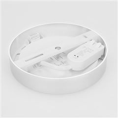 Solight LED mini panel koupelnový 2v1, 3CCT, podhledový/přisazený, 12W, 1020lm, IP54, bílá, kulatý