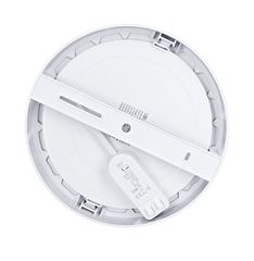 Solight LED mini panel koupelnový 2v1, 3CCT, podhledový/přisazený, 18W, 1530lm, IP54, stříbrná, kulatý