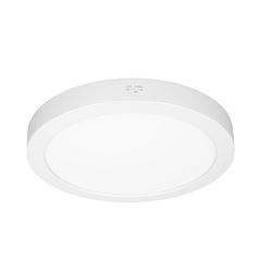 Solight LED mini panel koupelnový 2v1, 3CCT, podhledový/přisazený, 18W, 1530lm, IP54, bílá, kulatý