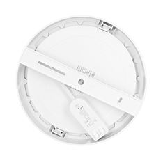 Solight LED mini panel koupelnový 2v1, 3CCT, podhledový/přisazený, 18W, 1530lm, IP54, bílá, kulatý