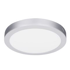 Solight LED mini panel koupelnový 2v1, 3CCT, podhledový/přisazený, 24W, 2040lm, IP54, stříbrná, kulatý