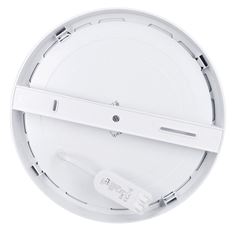 Solight LED mini panel koupelnový 2v1, 3CCT, podhledový/přisazený, 24W, 2040lm, IP54, stříbrná, kulatý