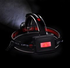 Solight LED čelová svítilna, 300lm, Cree XPG R5, fokus, 3 x AA