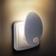 Solight noční LED světélko s pohybovým a světelným sensorem 0,7W, 3000K, 230V