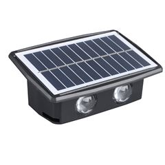 Solight LED solární nástěnné světlo, teplá a studená bílá, 15x10cm
