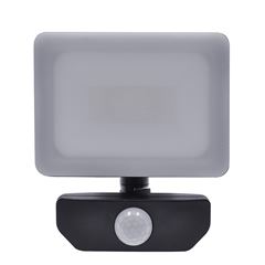 Solight LED reflektor Quick se sensorem, 10W, 850lm, 4000K, IP44, černý