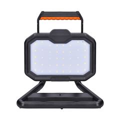 Solight LED reflektor 20W, přenosný, nabíjecí, 2000lm, oranžovo-černý