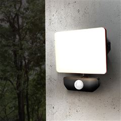 Solight LED reflektor Quick se sensorem, 20W, 1700lm, 4000K, IP44, černý