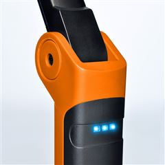 Solight pracovní nabíjecí LED lampa,  500lm + 70lm, COB, Li-Ion, USB, černooranžová