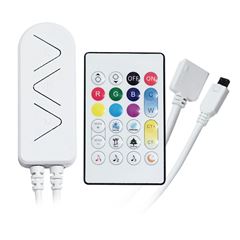 Solight wifi Smart LED světelný pás, RGB, 5m, sada s adaptérem a dálkovým ovladačem
