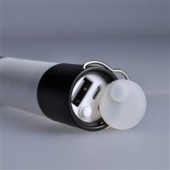 Solight LED nabíjecí ruční svítilna s kampingovou lucernou, 250lm, power bank, Li-Ion