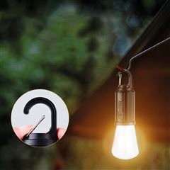 Solight LED nabíjecí žárovka Camping, 100lm, Li-Ion, display box