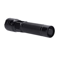 Solight LED nabíjecí svítilna s displayem, 200lm, zoom, Li-Ion