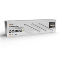 Solight LED podlinkové a nábytkové svítidlo stmívatelné, 3x3W, 4100K,3x30cm, dotykové spínání
