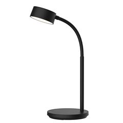 Solight LED stolní lampička, 4,5W, 300lm, 3CCT, černá, podstavec