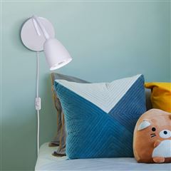 Solight LED nástěnná lampička, stmívatelná, 4W, 280lm, 3000K, bílá
