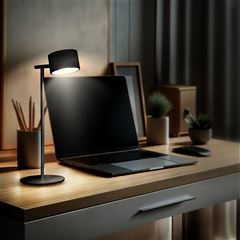 Solight LED nabíjecí lampička 3v1, 280lm, změna CCT, stmívání, černá