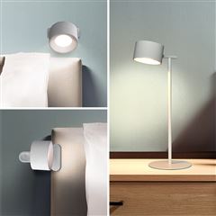 Solight LED nabíjecí lampička 3v1, 280lm, změna CCT, stmívání, bílá