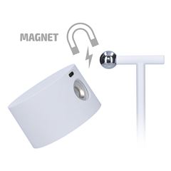 Solight LED nabíjecí lampička 3v1, 280lm, změna CCT, stmívání, bílá