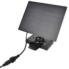 Solight LED solární osvětlení se senzorem, 9W, 850lm, 4000K, Li-Ion, černá
