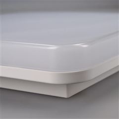 Solight LED venkovní osvětlení, přisazené, čtvercové, IP54, 15W, 1150lm, 4000K, 22cm