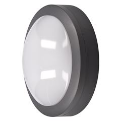 Solight LED venkovní osvětlení Siena, šedé, 13W, 910lm, 4000K, IP54, 17cm