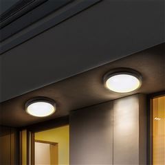 Solight LED venkovní osvětlení Siena, šedé, 13W, 910lm, 4000K, IP54, 17cm