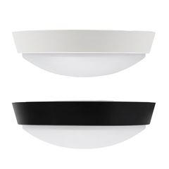 Solight LED venkovní osvětlení, nastavitelná teplota světla - 3CCT, 15/18/20W, 1800lm, 22cm, 2v1 - bílý a černý kryt
